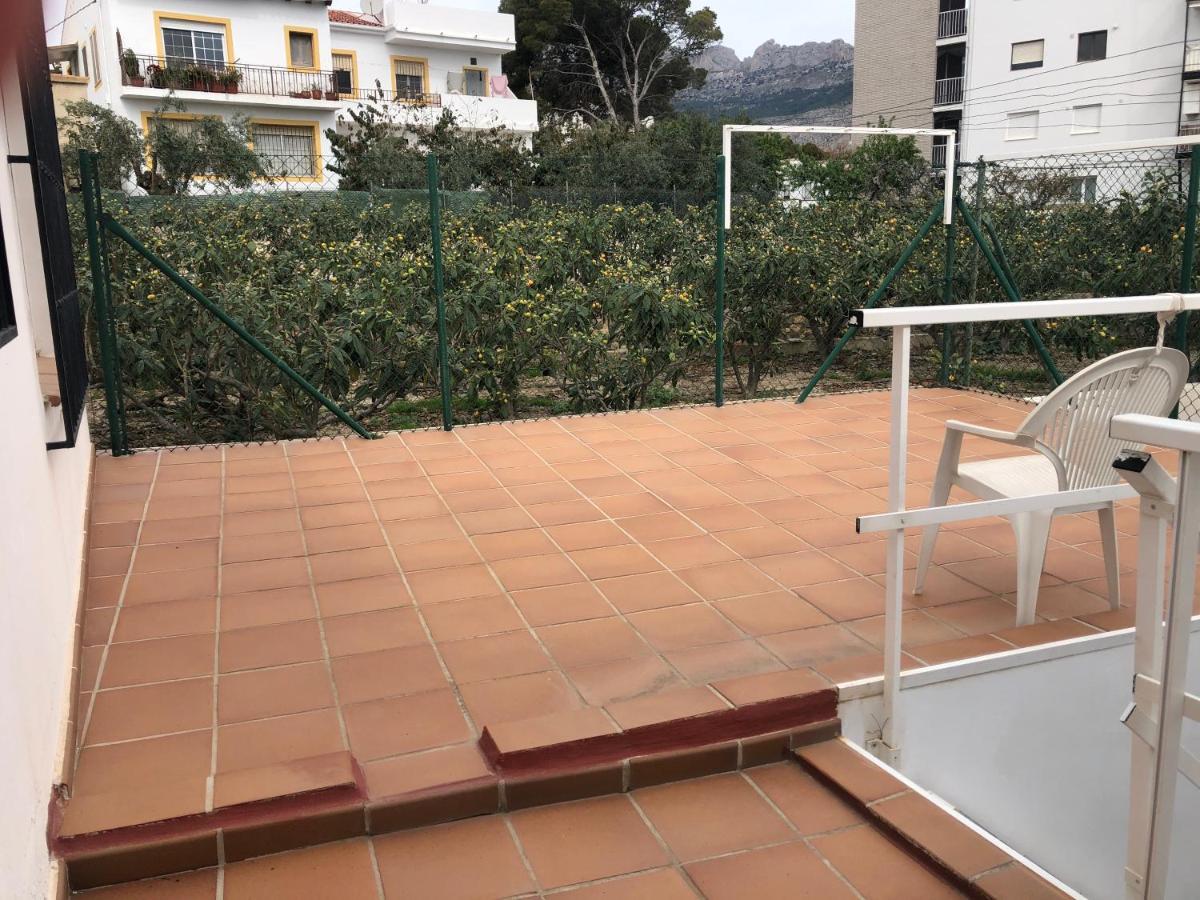 Acogedora casa en Cap Negret, ubicada a primera línea de la playa. Altea Exterior foto